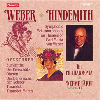 Album Paul Hindemith: Symphonic Metamorphoses On Themes Of Carl Maria Von Weber / Overtures