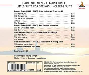 CD Edvard Grieg: Little Suite For Strings · Holberg Suite : A.M.O.