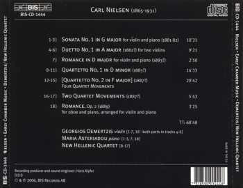CD Carl Nielsen: Chamber Works For Violin And Strings