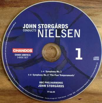 3CD/Dobozkészlet BBC Philharmonic: Complete Symphonies
