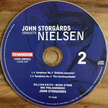 3CD/Dobozkészlet BBC Philharmonic: Complete Symphonies