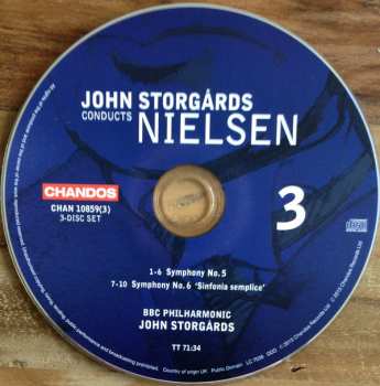 3CD/Dobozkészlet BBC Philharmonic: Complete Symphonies