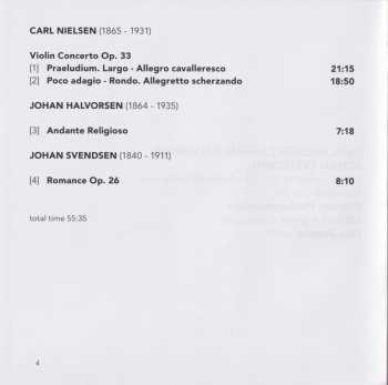 CD Carl Nielsen: Violin Concerto Op. 33 | Andante Religioso | Romance Op. 26