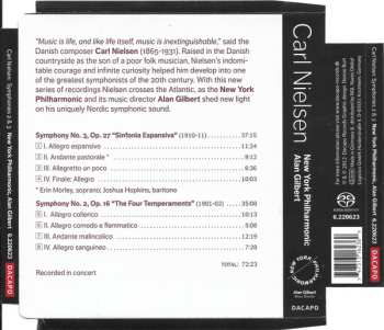 SACD Carl Nielsen: Symphony No. 3 "Sinfonia Espansiva"; Symphony No. 2 "The Four Temperaments"
