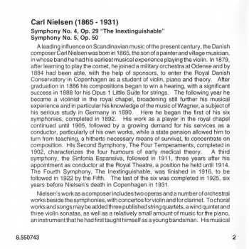 2CD Carl Nielsen: Symphonies Nos. 1 To 6 (Complete)