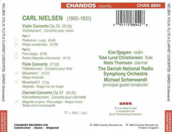 CD Danmarks Radios Symfoniorkester: The Complete Concertos: Violin Concerto Op. 33 / Clarinet Concerto Op. 57 / Flute Concerto
