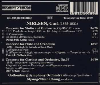 CD Göteborgs Symfoniker: Violin Concerto • Flute Concerto • Clarinet Concerto