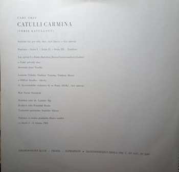 LP Carl Orff: Catulli Carmina