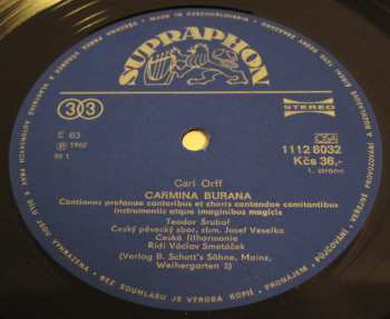 LP Carl Orff: Carmina Burana