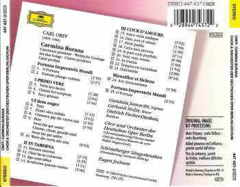 CD Dietrich Fischer-Dieskau: Carmina Burana