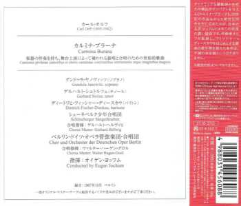 CD Dietrich Fischer-Dieskau: Carmina Burana