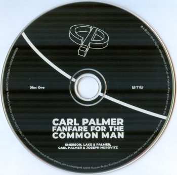 3CD/Dobozkészlet/Blu-ray Carl Palmer: Fanfare For The Common Man