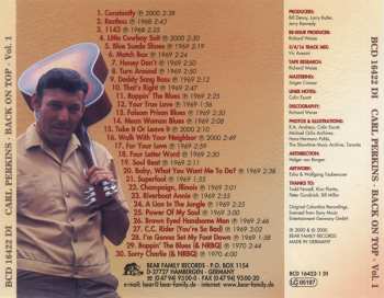 4CD/Dobozkészlet Carl Perkins: Back On Top