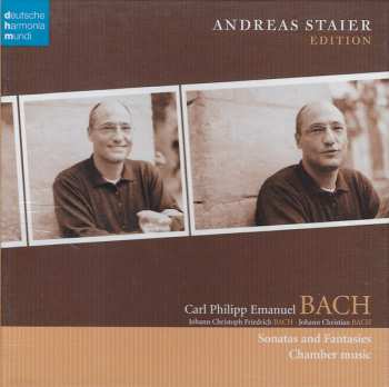 3CD/Dobozkészlet Carl Philipp Emanuel Bach: Sonatas And Fantasies; Chamber Music