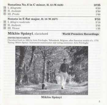 CD Carl Philipp Emanuel Bach: Early Sonatinas And Sonatas