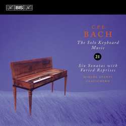 CD Carl Philipp Emanuel Bach: Six Sonatas With Varied Reprises