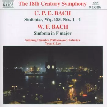 Sinfonias Wq. 183, Nos. 1 - 4 / Sinfonia In F Major