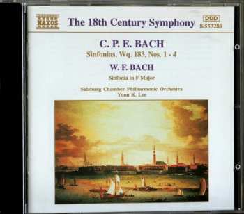 CD Wilhelm Friedemann Bach: Sinfonias, Wq. 183, Nos. 1 - 4 / Sinfonia In F Major