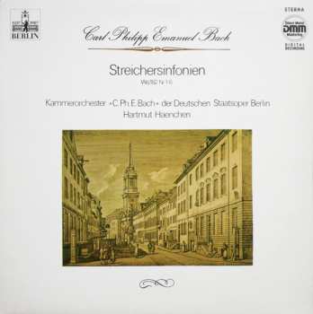 LP Carl Philipp Emanuel Bach: Streichersinfonien Wq 182 Nr.1-6
