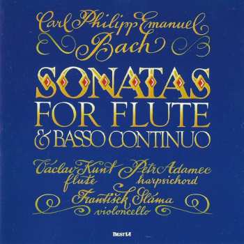 Album Carl Philipp Emanuel Bach: Sonatas For Flute & Basso Continuo