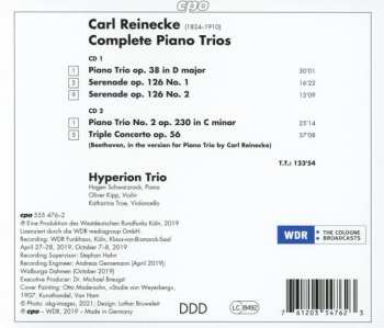 CD Carl Reinecke: Complete Piano Trios