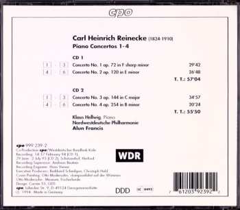 2CD Alun Francis: Piano Concertos 1 - 4