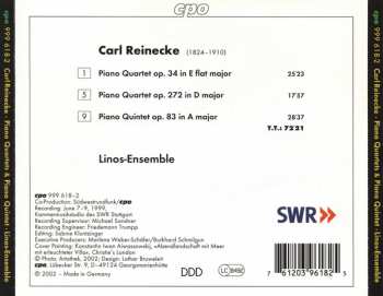 CD Carl Reinecke: Piano Quartets • Piano Quintet
