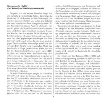 CD Carl Reinecke: Piano Quartets • Piano Quintet