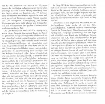 CD Carl Reinecke: Piano Quartets • Piano Quintet