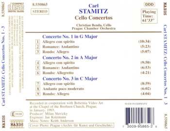 CD Prague Chamber Orchestra: Cello Concertos Nos. 1 - 3