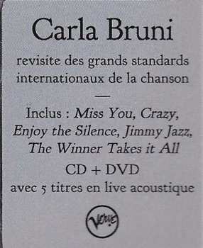 CD/DVD Carla Bruni: French Touch DLX | LTD | DIGI