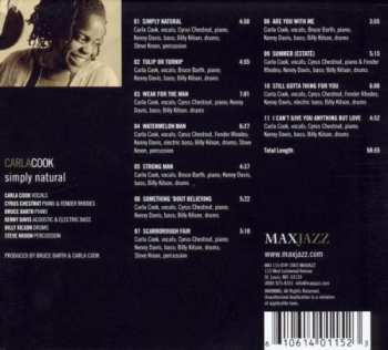 CD Carla Cook: Simply Natural
