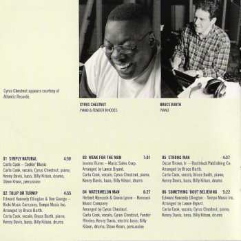 CD Carla Cook: Simply Natural
