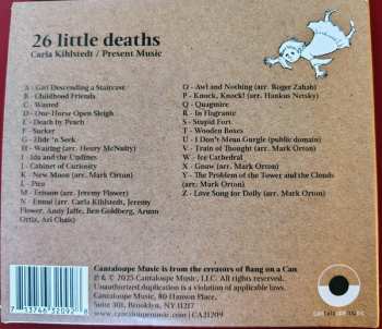 CD Carla Kihlstedt: 26 little deaths