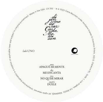 2LP Carla Morrison: Déjenme Llorar