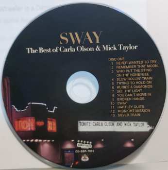 2CD Carla Olson: Sway The Best of Carla Olson & Mick Taylor DIGI
