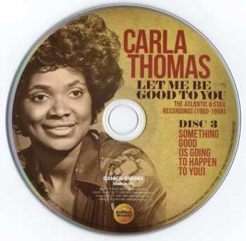 4CD/Dobozkészlet Carla Thomas: Let Me Be Good To You (The Atlantic & Stax Recordings 1960-1968)