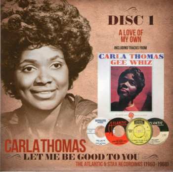 4CD/Dobozkészlet Carla Thomas: Let Me Be Good To You (The Atlantic & Stax Recordings 1960-1968)