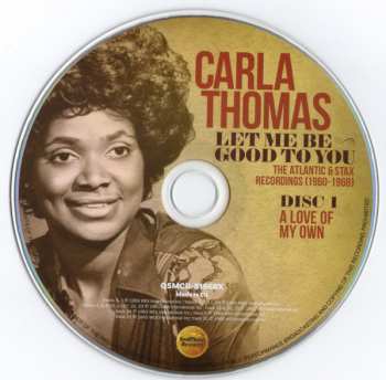 4CD/Dobozkészlet Carla Thomas: Let Me Be Good To You (The Atlantic & Stax Recordings 1960-1968)