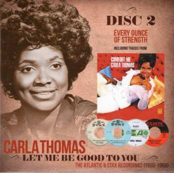 4CD/Dobozkészlet Carla Thomas: Let Me Be Good To You (The Atlantic & Stax Recordings 1960-1968)