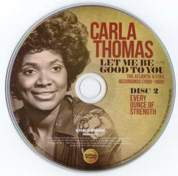 4CD/Dobozkészlet Carla Thomas: Let Me Be Good To You (The Atlantic & Stax Recordings 1960-1968)