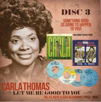 4CD/Dobozkészlet Carla Thomas: Let Me Be Good To You (The Atlantic & Stax Recordings 1960-1968)
