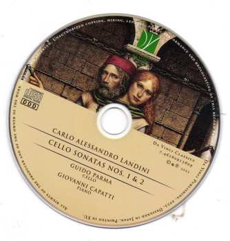 CD Carlo Alessandro Landini: Cello Sonatas Nos. 1 & 2