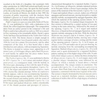 CD Carlo Alfredo Piatti: 12 Caprices For Cello