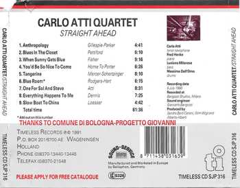 CD Carlo Atti Quartet: Straight Ahead