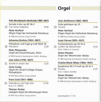 CD Helmut Walcha: Best Of Orgel