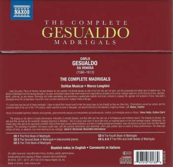 7CD/Dobozkészlet Carlo Gesualdo: The Complete Madrigals