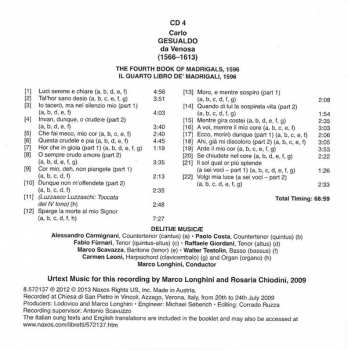 7CD/Dobozkészlet Carlo Gesualdo: The Complete Madrigals