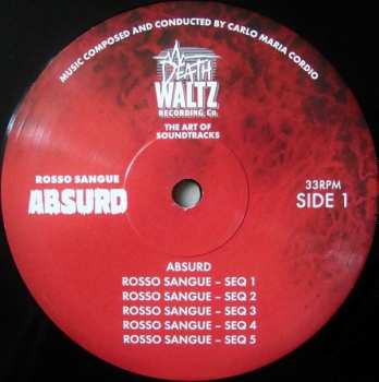 2LP Carlo Maria Cordio: Absurd (Rosso Sangue) LTD