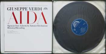 3LP/Dobozkészlet Orchestra Del Teatro Alla Scala: Aida (Opera In 4 Acts, Historical Recording) (3xLP + BOX + BOOKLET)